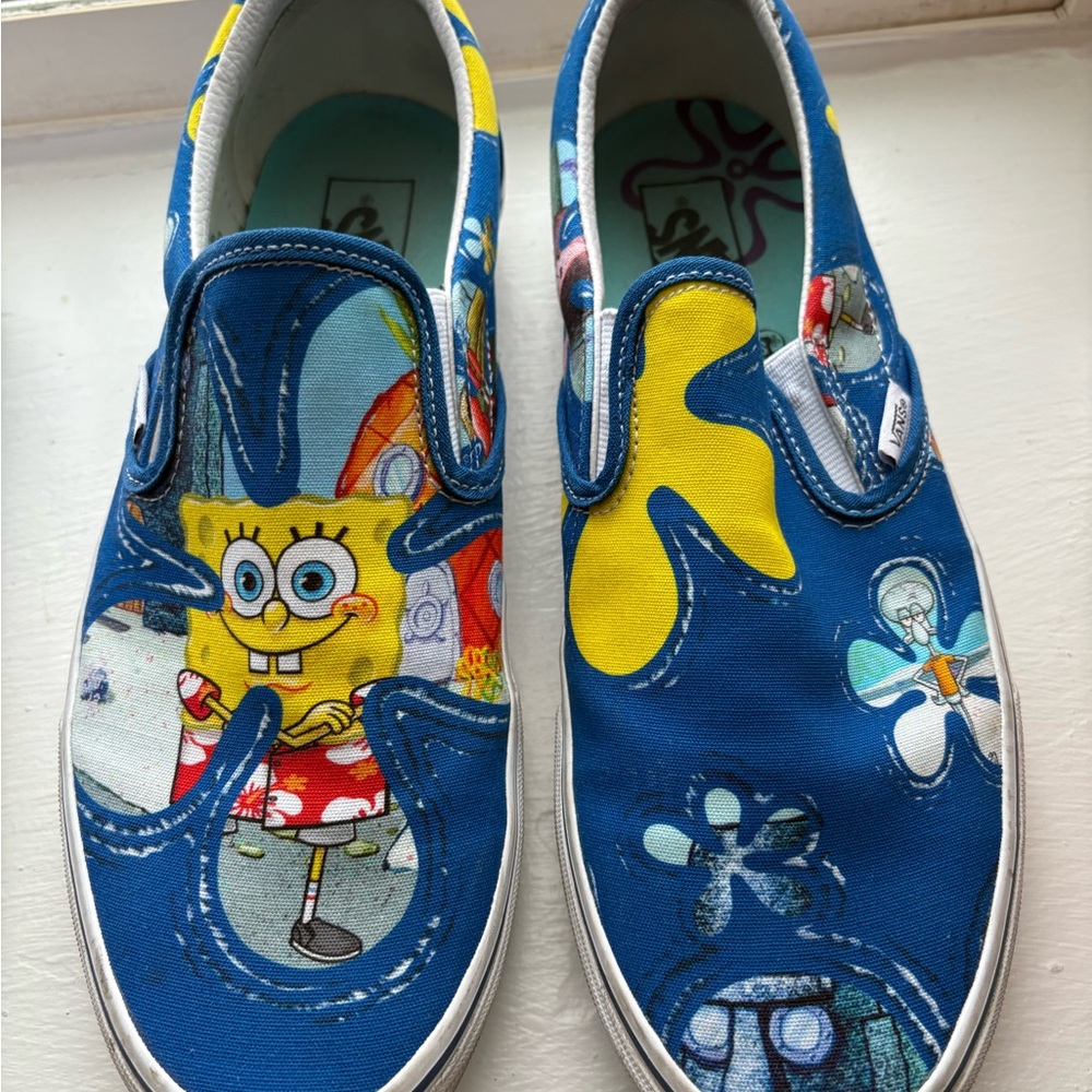 Men’s SpongeBob X Vans Collab